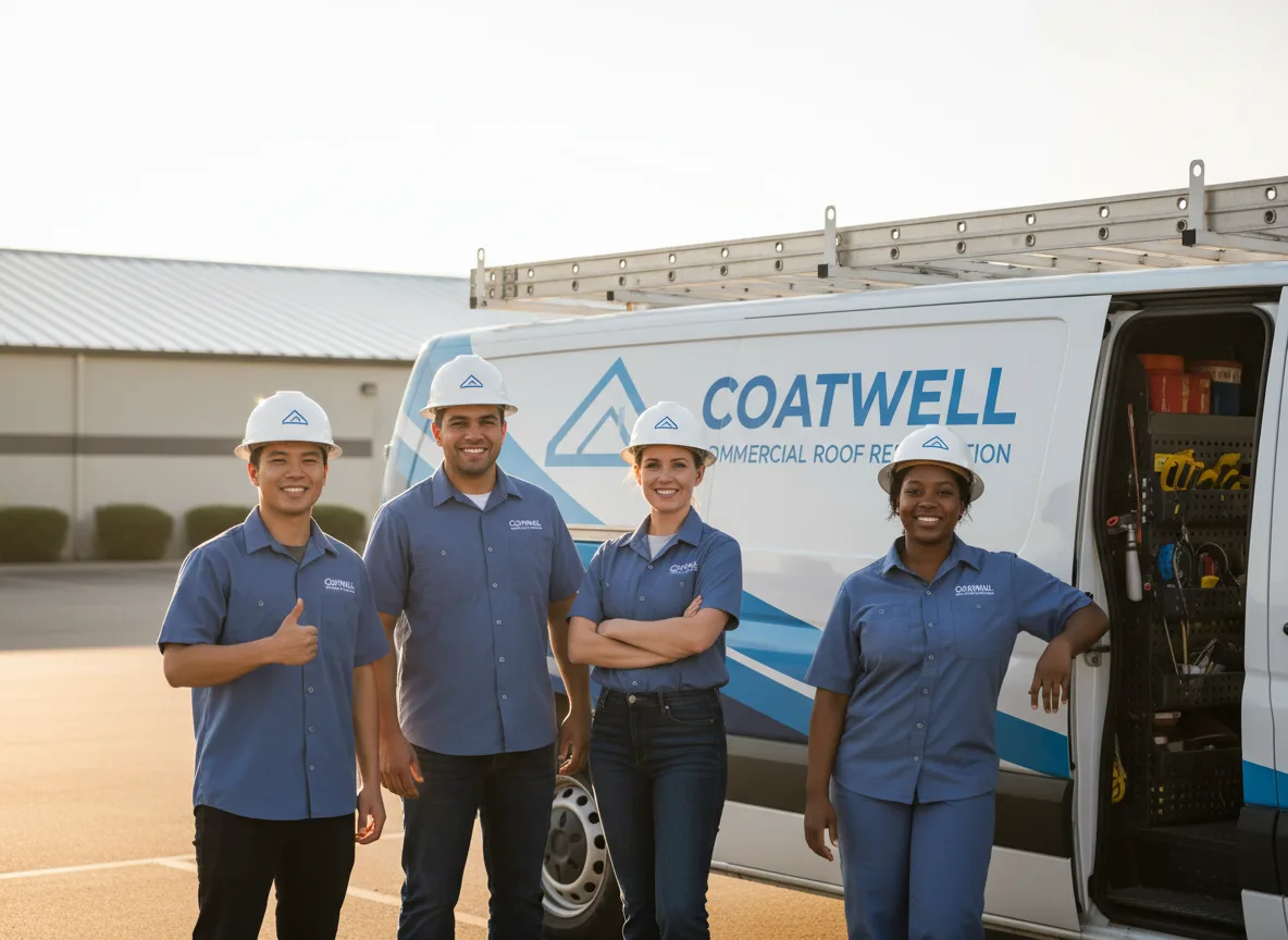 Commercial roof coating company in Gosnell, AR